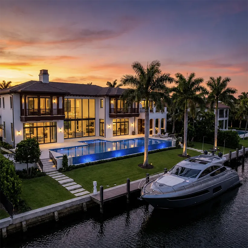 Waterfront luxury estate in Port Royal, Naples, Florida